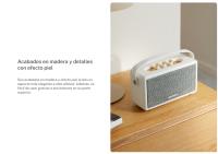 CREATE -  Altavoz portátil con Bluetooth, USB y AUX - SPEAKER RETRO - details 3