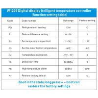 Controlador De Temperatura Digital W1209 DC 12V Con Probing Impermeable Termómetro Módulo LED Termostato Electrónico Para Arduino Kit De Soldering Construcción - details 0