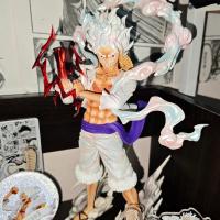 Figura De Anime One Piece 25cm Luffy En 5 Gear Con Nika Modelo PVC Estatua De Colección Decoración Juguetes Regalos Para Fans - details 2