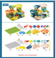 Bloques De Construcción DIY Con Carril De Bolas Y Laberinto 88-100PCS Juguetes Para Niños Material Plástico ABS Juego Educativo Para Niños Mayores De 14 Años - details 8