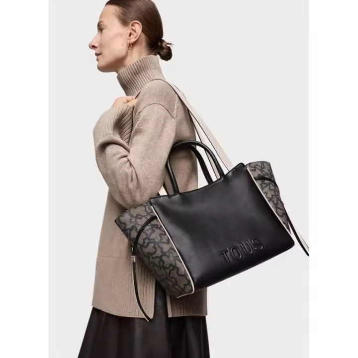 Bolso Tous City M. Kaos Icon negro - 1