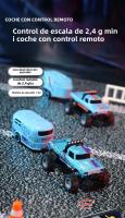 Truck De Off-road RC Miniatura 1/64 Control Remoto Automóvil De Aleación Juguetes Eléctricos 2.4G Vehículo De Tierra - details 1