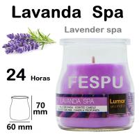 Velas aromáticas en vaso de vidrio ,perfumadas vaso yogurt 24 horas duracion, PACK 12 VELAS ,decoracion, fespu - details 13