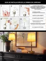 Lámpara De Mesa Recargable Sin Cable LED Para Luz Nocturna Toque Dimmable Sin Etapas Portátil Para Barra Restaurante Camping - details 4