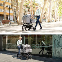 Niu - Silla de paseo Gemelar VentTwin+ para bebes - Ligera, Compacta y Versátil Carro Gemelar: Capazo NO incluido (aparte) - Respaldos y Reposapiés ajustable Chasis de aluminio - capota XXL… - details 4