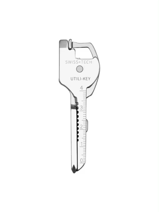 Cuchillo Mini 6en1 Con Llavero Herramienta Multifuncional De Acero Inoxidable Escala a Colgante Cadena Puerta Bolsillo Cutter - 1