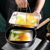 Plato De Acero Inoxidable Rectangular Para Barbacoa Fundido En Bajo Olla De Arroz Y Fideos Vaporizado Para Restaurante - details 6
