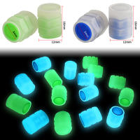 4-20PCS Luminosos Valvula De Neumático Para Coche Con Cubierta Fluorescente Noche Brillante Decorativa Para Motocicleta Bicicleta Rueda Tapa De Boquilla Antipolvo - details 0