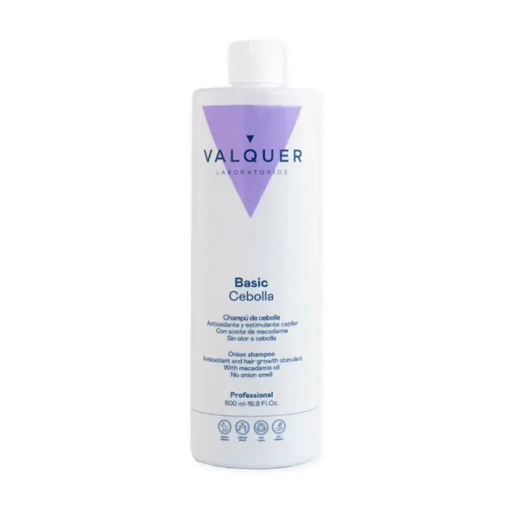Champu de Cebolla Valquer Profesional Estimula el Crecimiento Capilar 1000 Ml - 1