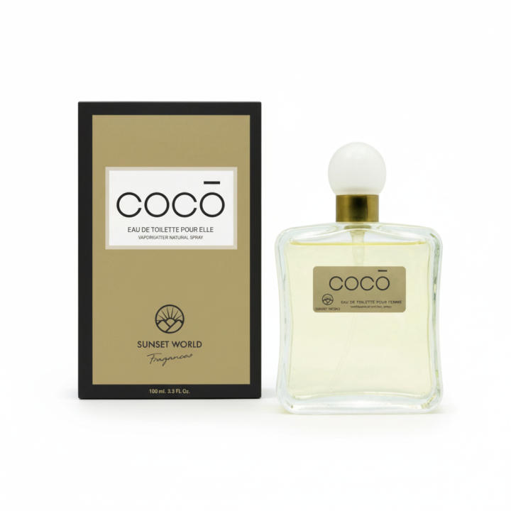 Perfume femenino Coco Eau de Toilette, fragancia elegante y atemporal con un aroma suave y femenino, ideal para el uso diario o ocasiones especiales. Presentado en frasco clásico con estuche original. 🚚 Envíos a España 24/48 horas.