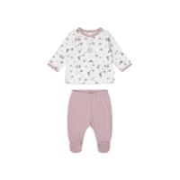 Conjunto Bebé Recién Nacido Yatsi - Camiseta y Polaina de Algodón - details 0