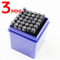 Herramienta De Impresión De Números Y Letras Para Piel Herramienta Creativa De Grabado a Mano Para Manualidades DIY Estampado De Cuero Herramienta De Perforación De Acero - details 3