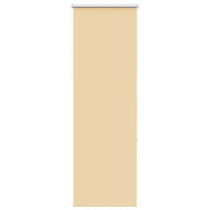 vidaXL Estor Enrollable Opaco Beige 50x150 cm Tela Ancho 45,7 cm - 1