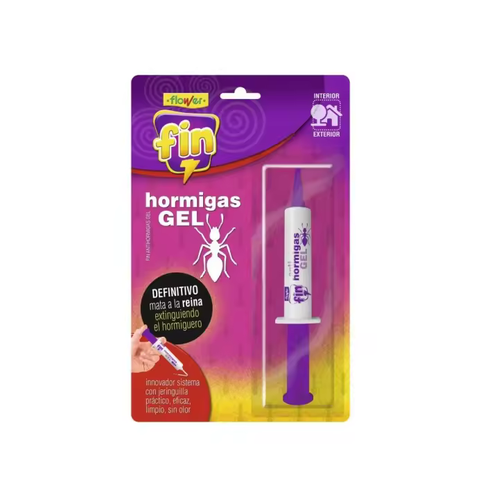 Flower Antihormigas Gel Jeringa Bilster - Gel Insecticida Antihormigas - Jeringuilla 10 g - 1
