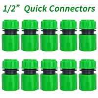 Conector Rápido ABS Para Riega Jardín 1/2'' Doble Macho Adaptador Extensor Para Tubo Y Tubo Set De Adaptadores De Agua Para Jardín - details 3