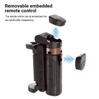 Mini Driepoot Palanca De Autoconexión Bluetooth Portátil Soporte Para Teléfono Móvil Vlog Fotografía Con Control Remoto - details 8