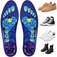 Almohadillas De Deporte Con Acupuntura Magnética Soporte Para Arco Masaje Plantar Fasciitis Ortopédicas Para Hombres Y Mujeres - details 1