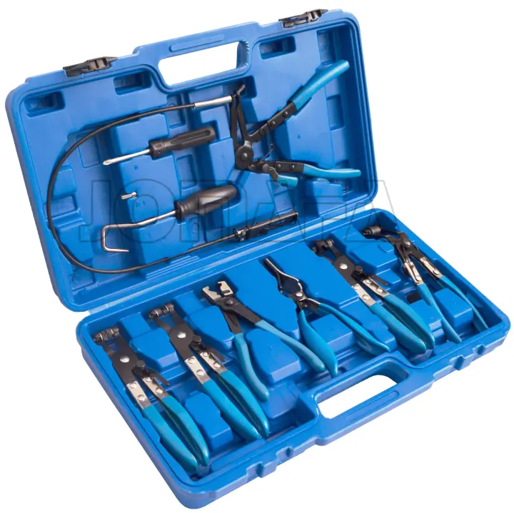 JOMAFA Juego de alicates para abrazaderas 11 Piezas - HOSE CLAMP TOOL PLIERS SET 11 PCS - 5310 - 1