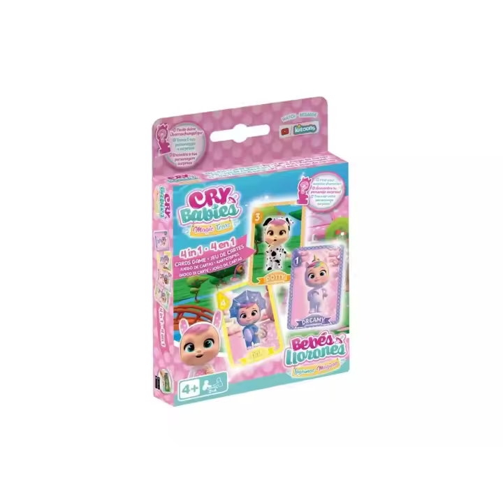 Bebés Llorones Juego de Cartas 4 en 1 - 1