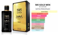 EAU DE PARFUM 585 GOLD MEN 100ML------SUPERTOP VENTAS----MARCA CHATLER----DURACIÓN LARGA 8 HORAS - details 0