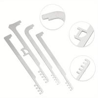 Juego De 4 Herramientas De Combustible De Acero Inoxidable Con Dientes De Metal Tamaño De Bolsillo Herramientas De Emergencia Duraderas Para Bomberos - details 1