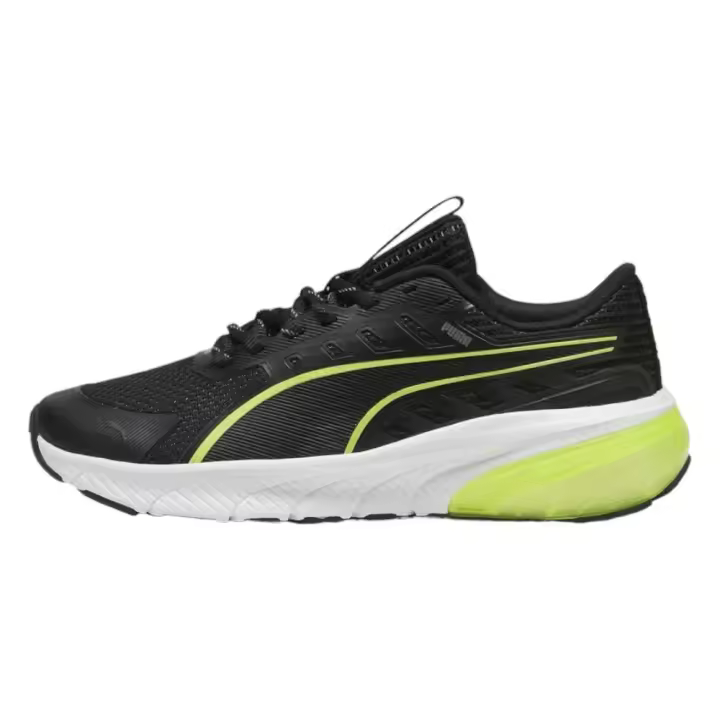 Zapatillas Puma Cell Glare Jr Negro Verde Blanco 310541-03 Running Niños - 1