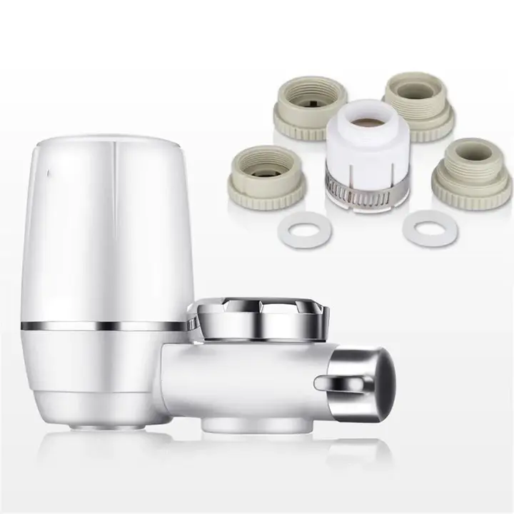 JUPPLIES - Filtro Agua Grifo - Filtro Purificador de Agua para Grifo - Descalcificador de Agua Domestico con 3 Modos de Rociado - Purificador de Agua para Grifo para Agua con Excelente Sabor Libre de Cal - 1