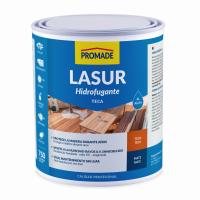 Protector de madera exterior resistente al agua y a rayos U.V. en diferentes colores mate: incoloro, roble, teka, caoba, nogal y wengue - Productos Promade Lasur hidrofugante - 750 ml o 4 litros - details 1