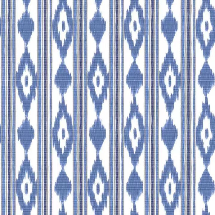 Mantel de Tela Resinada Antimanchas Hulehule Tex - Estampado Mallorquín Blanco - Ideal para Hogar - 1