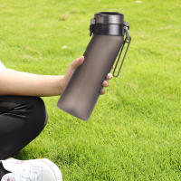 Botella Deportiva De Agua Con Sabor 650ml Con Cubos De Fragancia De Frutas Para Exteriores Camping Fitness Moda - details 2