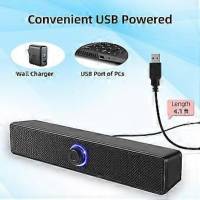 Auriculares de escritorio con USB y sonido estéreo 2,0, entrada auxiliar de 3,5mm para computadora de escretorio, portátil, tableta y teléfono móvil. - details 1