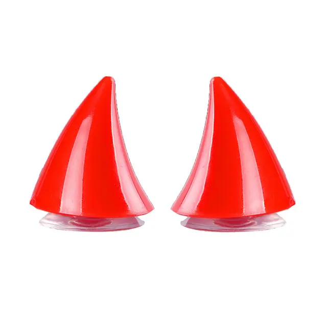 2PCS Decoración De Cuña De Goma Para Casco De Motocicleta Accesorios De Moto Carros Motocross Full Face off Road Polyester - 1