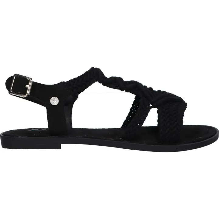 Sandalias de Mujer XTI 141273 TEXTIL NEGRO - 1