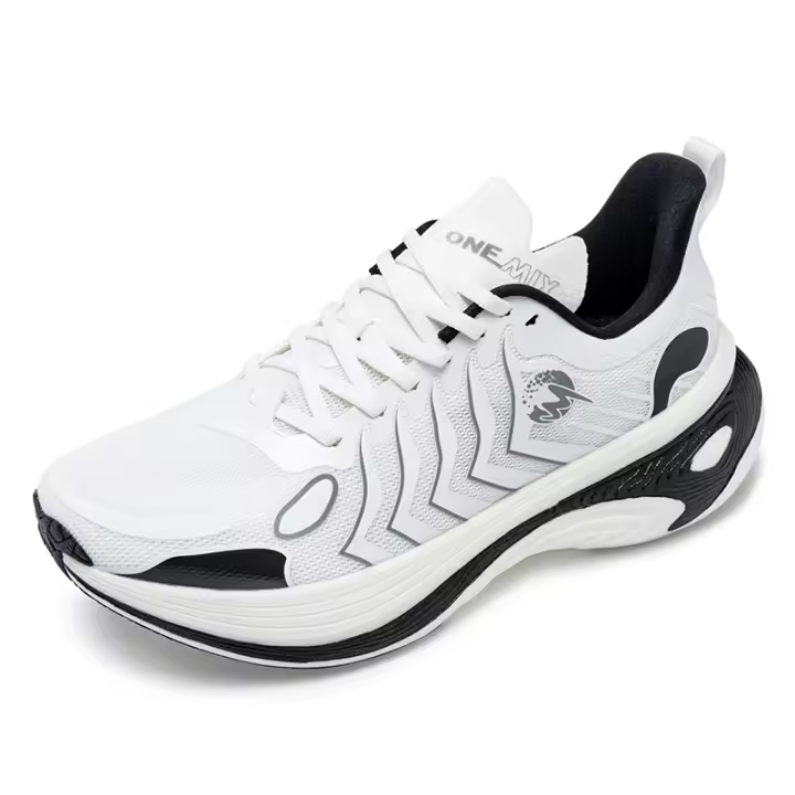 Zapatillas De Correr ONEMIX Orca Para Hombre Algodón Mesh Antideslizantes Resistentes Al Desgaste Transpirables Reflectantes Zapatillas Deportivas Para Entrenamiento Al Aire Libre - 1