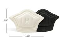 2/6pc Almohadillas De Silicona Para Zapatos Alivio Del Dolor De Talón Y Punta De Pie Protección Antideslizante Para Tacón Alto Insoletas De Medio Tamaño Ajustable Duraderas Y Suaves - details 7