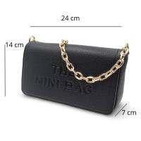 Bolso de PU con cadena ideal para conjuntar en nueva temporada. Bandolera de nylon ajustable. Bolso de moda.CAMAR - details 1