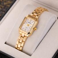 Reloj De Cuarzo Para Mujer De Lujo Marca Top Elegante Pequeño Dial Cuadrado Sencillo Moda Reloj De Pulsera De Aleación Zegarek Damski - details 0