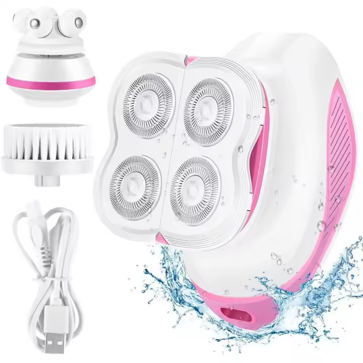 3 en 1 Para Mujer, System masajeador facial, Máscara facial de limpieza para Pierna, Cara, Cuerpo, Labios, Brazo - 1