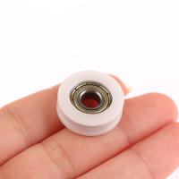 Rueda De Deslizamiento Para Puerta Y Ventana 626 Pulley Con Eje De 6*22*7MM Rueda Plana Ranura U Nylon Material De Inyección - details 4