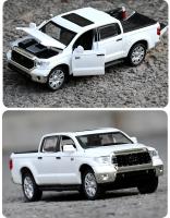 Toyota Tundra Pickup Truck 1:32 En Miniatura Modelo De Camión Todoterreno En Metal Con Sonido Y Luz Vehículo Diecast Para Juguete - details 14