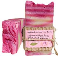 2 Jabones Artesanales Naturales con Manteca de Karité. Pieles Delicadas, Regenerador, Hidratante, Nutritivo, Estrías. Hecho a mano en España. Pumarshop Cinnia Natura. - details 3
