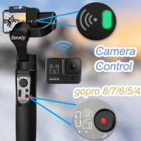 Hohem iSteadyPro 3 Estabilizador de cardán de Mano a Prueba de Salpicaduras de 3 Ejes Estabilizador para GoPro Hero 8, Gimbal para Gopro Cámaras Compatible con Go Pro Hero 8 7/6/5/4,dji Osmo Action,Insta360 One R, RX0, SJCAM, YI-CAM, Control WiFi - details 16