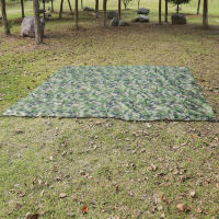 Manta De Camping Impermeable Triangular Para Playa Y Tienda De Campaña Protección Solar Y Lluvia Con Bolsa De Almacenamiento - details 12