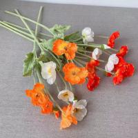 Flores Artificiales De Lino Poppies Para Decoración De Hogar Y Jardín Decoración De Boda DIY Accesorios De Fiesta Decoración De Oficina - details 1
