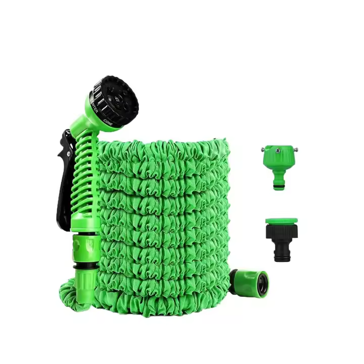 ARISESHOP-Manguera de jardín Extensible - Flexible Manguera de 7.5M/15M/30M con 7 Funciones de riego - para regar o Lavar el Coche con Agua a presión - 1