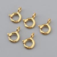5pcs Conectores De Anillos De Primavera En Plata De Ley 925 Para Joyería Hecho a Mano Cierre Para Collar Y Pulsera - details 2