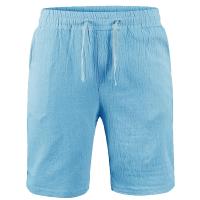 Shorts De Playa Para Hombre Verano Transpirables De Color Sólido Con Cintura Elástica Y Cierre De Cordón Pesas Ligeros Para Correr - details 11