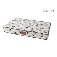 Colchoneta para perros, jaula para perros, cama cálida para perros medianos y pequeños, funda extraíble, cama de felpa lavable a máquina, 110 x 80 x 8 cm - details 3