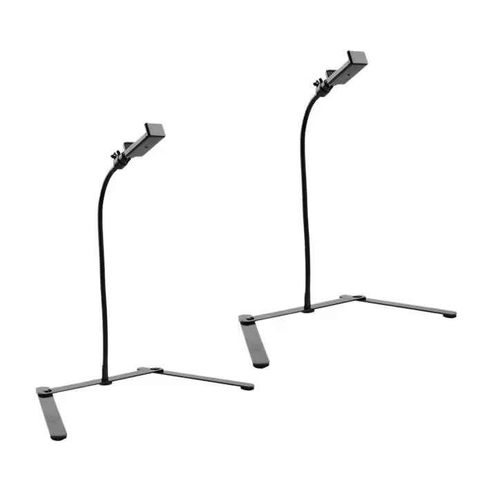Soporte de Teléfono Ajustable para Vídeo Conferencia en Línea con Montaje en Techo y Base en la Mesa para Transmisión en Vivo Accesorio de Electrónica Normal Producto de China - 1