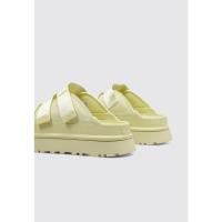 UGG GoldenGlow Slide Sandalias Con Plataforma Mujer Amarillo - details 2